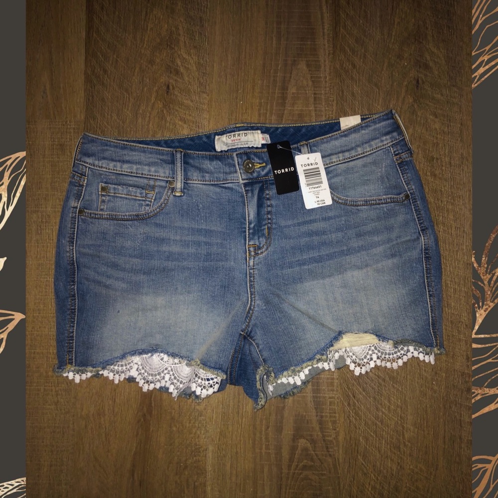 Torrid jeans shorts
